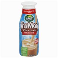 TruMoo Chocolate Whole Milk 1 Pint · Sweet and creamy whole milk made with real cocoa.