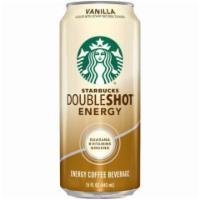 Starbucks Doubleshot Energy Vanilla 15oz · This premium drink is rich in vanilla flavor, and perfectly blended with bold Starbucks coff...