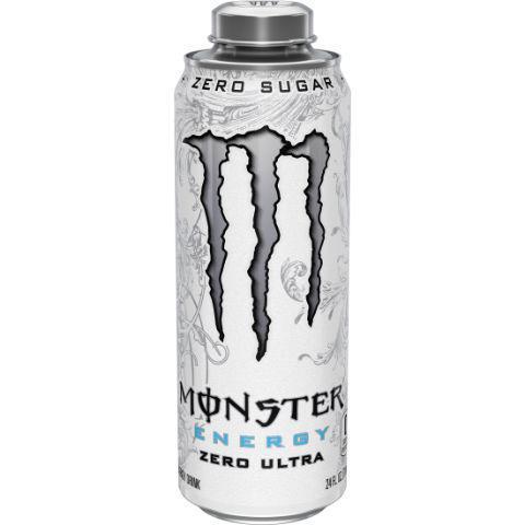 Monster Zero Ultra 24oz · A lighter tasting, citrusy, sparkling refreshment that is fully loaded of Monster energy blend.