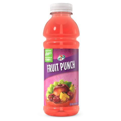 7-Select Fruit Punch Juice 23.9oz · 7-Select Fruit Punch has a refreshing taste and crisp flavor. Great for on-the-go or at home.
