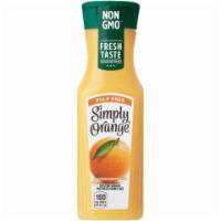 Simply Orange Original 11.5oz · A delicious orange juice free from water or preservtives and not from concentrate.