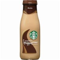Starbucks Frappuccino Mocha 13.7oz · Creamy blend of the finest Arabica coffee and milk, swirled together with an indulgent and c...