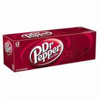 Dr Pepper 12 Pack 12oz Can · Blend of 23 flavors married together to form a pefectly refreshing soda.