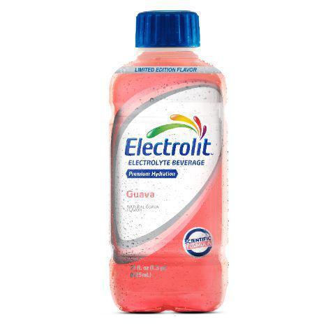 Electrolit Guava 21oz · Electrolit hydrating drinks with electrolytes are formulated with glucose, sodium, magnesium, potassium, calcium and six sources of ions