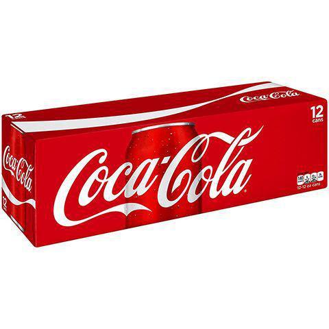Coke 12 Pack 12oz Can · Crisp and delicious soft drink best enjoyed cold