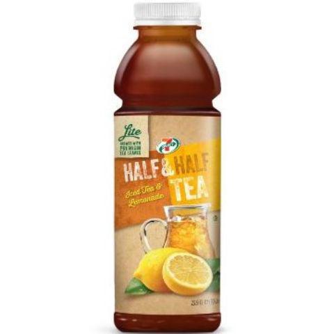 7-Select Half & Half Lite Tea 23.9oz · A refreshing combination of premium brewed black tea taste and sweet lemonade made with real lemon juice. No artificial flavors or colors.