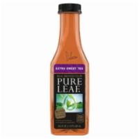Pure Leaf Extra Sweet Tea 18.5oz · Brewed from tea leaves, and sweetened with real sugar gives a delicious fresh-brewed taste.