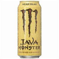 Monster Java Mean Bean 15oz · Premium coffee and cream breweed with killer flavor, supercharged with Monster energy blend.