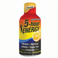 5-Hour Energy Orange 1.93oz · Orange-flavored energy shot that contains a blend of vitamins, nutrients and caffeine – all ...