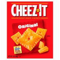 Cheez-It Original Cheddar 7oz · Perfectly salty crackers made with 100% real cheese that's been carefully aged.