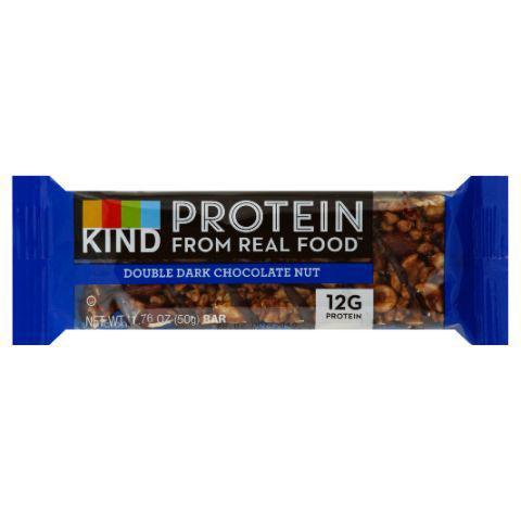 Kind Double Dark Chocolate Peanut Butter 1.7oz · So nice we added it twice! This bar combines our unique blend of 5 super grains with real cocoa and dark chocolate chunks to make for a delicious snack, perfect for the whole family. And the best part? Each bar contains only 5g of sugar