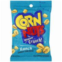 Corn Nuts Ranch 4oz · These Corn Nuts are lightly salted and then coated in savory, delicious ranch flavor.