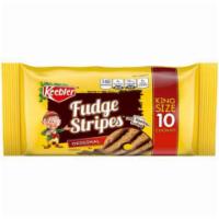 Keebler Fudge Stripe King Size 4.75oz · Delicious fudge coats a delightful shortbread cookie that’s thoughtfully crafted by the Elve...