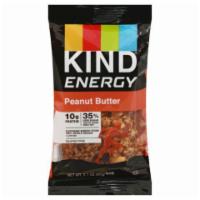 Kind Energy Bar  Peanut Butter 2.1oz · Blended crunchy whole peanuts, creamy peanut butter and 100% whole grains for a soft, chewy ...