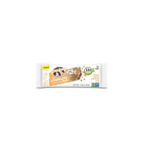 Lenny & Larry Boss Peanut Butter Chocolate Chip Cookie-fied Bar 1.59oz · With 12g of plant-based proteins and 5g of fiber, The Complete Cookie-fied Bar is a uniquely chewy and crunchy choice for a healthier snack option.