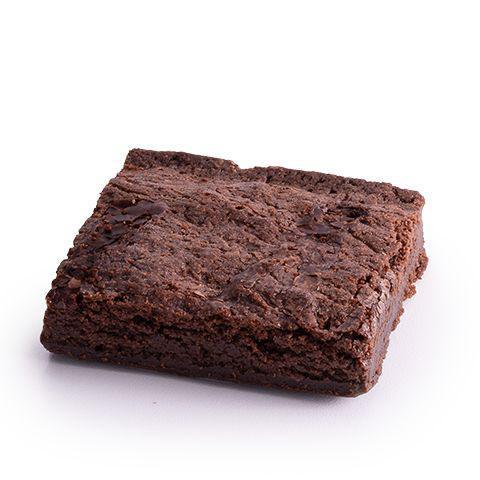 Fudge Brownie · Chewy and decadent brownie made with chocolate fudge chuncks.