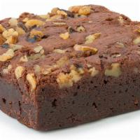 Walnut Fudge Brownie · Delicious and decadent brownie made with walnuts.
