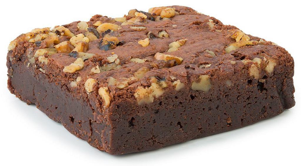 Walnut Fudge Brownie · Delicious and decadent brownie made with walnuts.