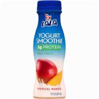 LaLa Yogurt Smoothie Tropical Mango 7oz · Tropical smoothie made with real tropical mangos. Contains 5g of protein