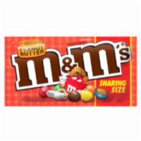 M&M Peanut Butter Sharing Size 2.83oz · Enjoy this larger portion of bite-sized pieces of chocolate-covered peanut butter to satisfy...