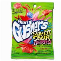 Gushers Super Sour Berry 4.25oz · Experience a burst of sour flavors in this fun, fruity, quick snack!