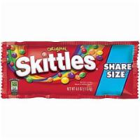 Skittles Original Share Size 4oz · Devour this tasty, fruity candy.