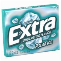 Extra Polar Ice Gum 15 Count · An avalanche of icy flavor with every piece.