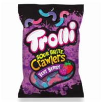Trolli Sour Brite Crawlers Very Berry 5oz · Gummy worms covered in tangy, sweet goodness.