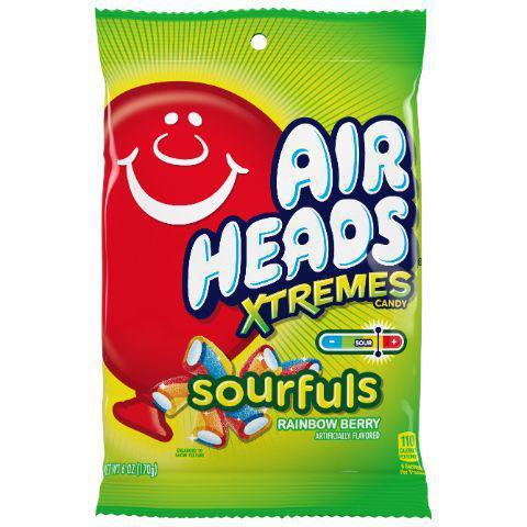 Airheads Xtremes Sourfuls 6oz · These delectable candies start sour and stay sour for more of that taste you love and crave!