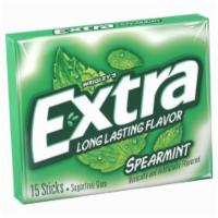 Extra Spearmint 15 Count · Give your taste buds the invigorating sensation of mint.