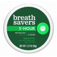 BreathSavers 3 Hour Spearmint 1.27oz · Count on complete freshness with a minty aroma that lasts and lasts.