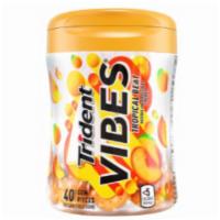 Trident Vibes Tropical Beat 40 Count · This sweet, tart, fruity gum will freshen their breath without overwhelming with mint.