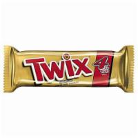 Twix Caramel King Size 3.02oz · Rich caramel covering a cookie coated in milky chocolate.