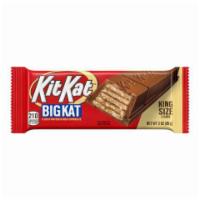 Kit Kat Big Kat King Size 3oz · Five crisp wafers layered with milk chocolate. With two bars per pack, it’s perfect for shar...