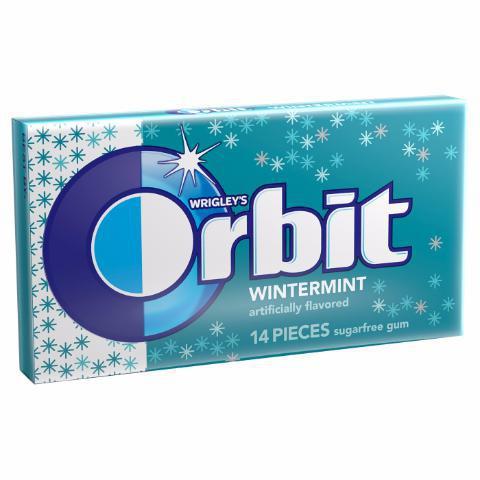 Orbit Wintermint Gum 1 Count · Rush of cool and mint flavor.