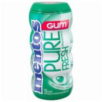 Mentos Pure Fresh Spearmint Gum 15 Count · Always refreshing and sugar free, it gives you a blast of minty freshness chew after chew.