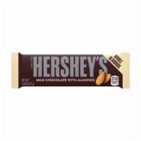 Hershey Almond 1.45oz · Hershey’s milk chocolate bar filled with crunch whole almonds.