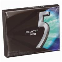 5 React Mint Gum 15 Count · Mix of Peppermint and Spearmint.
