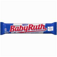 Baby Ruth 2.1oz · A rich bar bursting with peanuts, rich caramel, and chewy nougat.