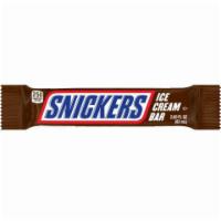 Snickers Ice Cream Bar King Size · Made with creamy peanut butter ice cream, smooth caramel and crunchy peanuts and covered in ...