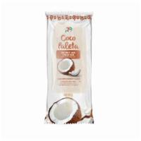 7-Select Coconut Paleta 4oz · Fresh coconut and cream bar. Made with coconut flakes.