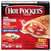 Hot Pockets Pepperoni Pizza 9oz · Imagine a world where you get to eat a cheesy, satisfying snack without interrupting your we...