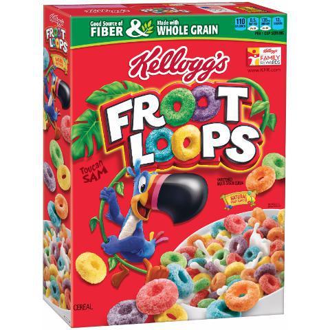 Kellogg's Froot Loops 10.1oz · Fruity flavors full of fiber and made with whole grains.