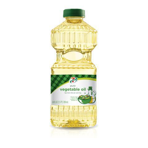 7-Select Vegetable Oil 24oz · Add another cook to the kitchen! Vegetable oil will help the flavors of your dish shine through.