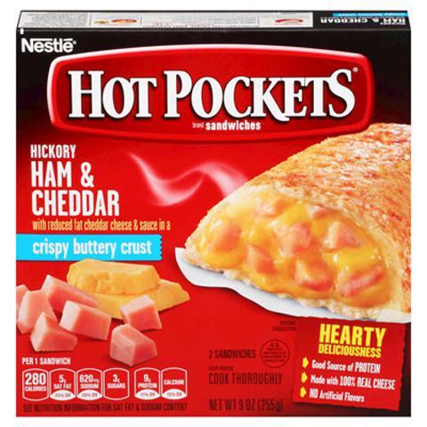 Hot Pockets Ham & Cheddar 9oz · Imagine a world where you get to eat a cheesy, satisfying snack without interrupting your weekend gaming. Now imagine that’s a reality, because it is.