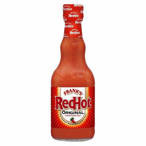 Franks Red Hot Sauce 5oz · Chuck Norris uses this hot sauce on his cereal. Be like Chuck Norris. Featuring aged cayenne pepper this fiery sauce will blow you away!