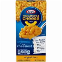 Kraft Macaroni & Cheese 7.25oz · You just picked a box of deliciously gooey macaroni & cheese dinner.