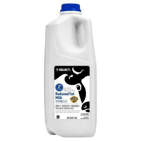 7 Select 2% Milk Half Gallon · Craving a glass of cold milk? No need to run back to the store! We have your milk right here!