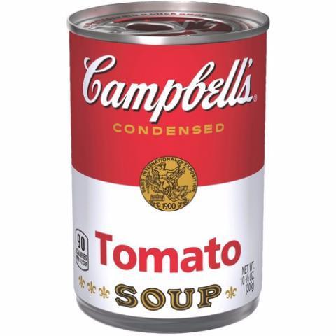 Campbell's Tomato Soup 10.75oz · This tornado of tomatoes, zest, and zing is best enjoyed with a fresh grilled cheese. Or by itself.