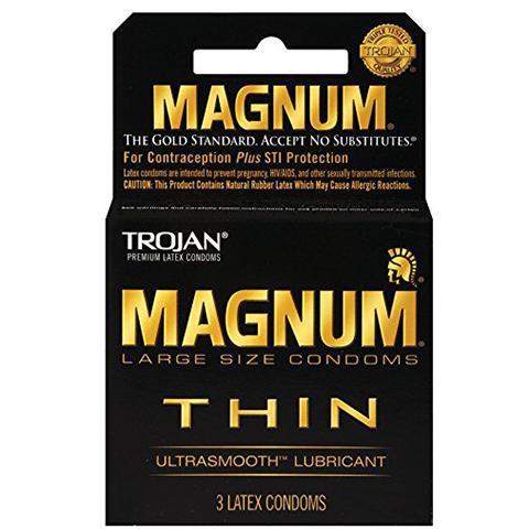 Trojan Magnum Thin Condom 3 Pack · Better safe than sorry! Grab some protection for anytime the mood strikes.